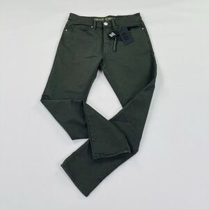 Vintage Genes Black Jeans Mens 30x30 Green Slim Fit Denim NWT